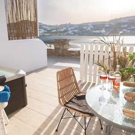 Sunlight Ornos Suites, Private Hot Tub Apartmán Mykonos Town