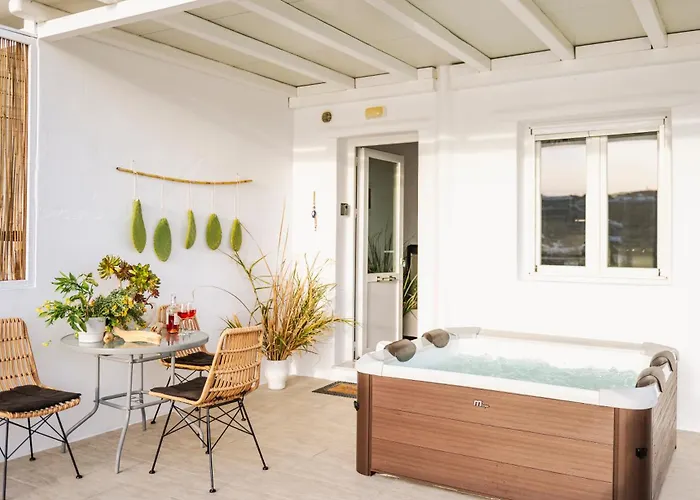 Lägenhet Sunlight Ornos Suites, Private Hot Tub