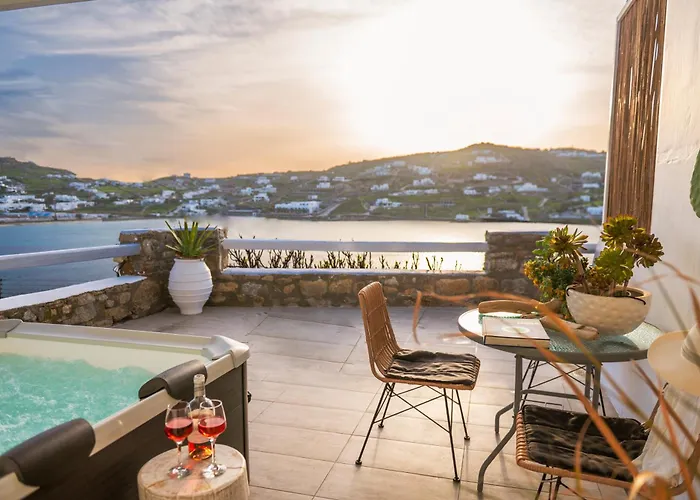 Appartement Sunlight Ornos Suites, Private Hot Tub